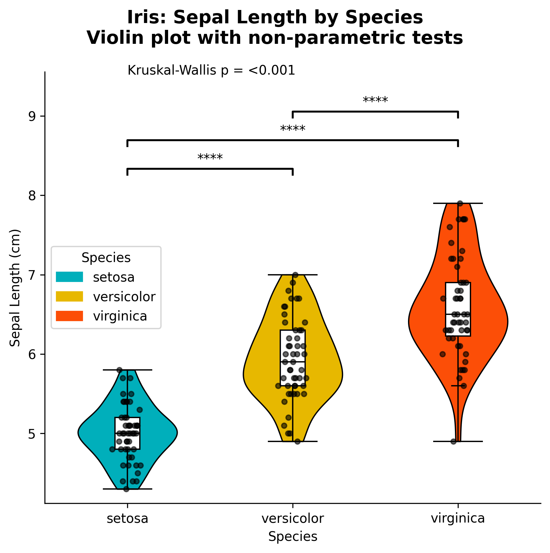 Violin Plot Example